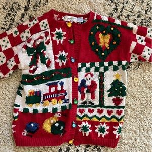 Christmas sweater from 1993 “the eagles eye” brand